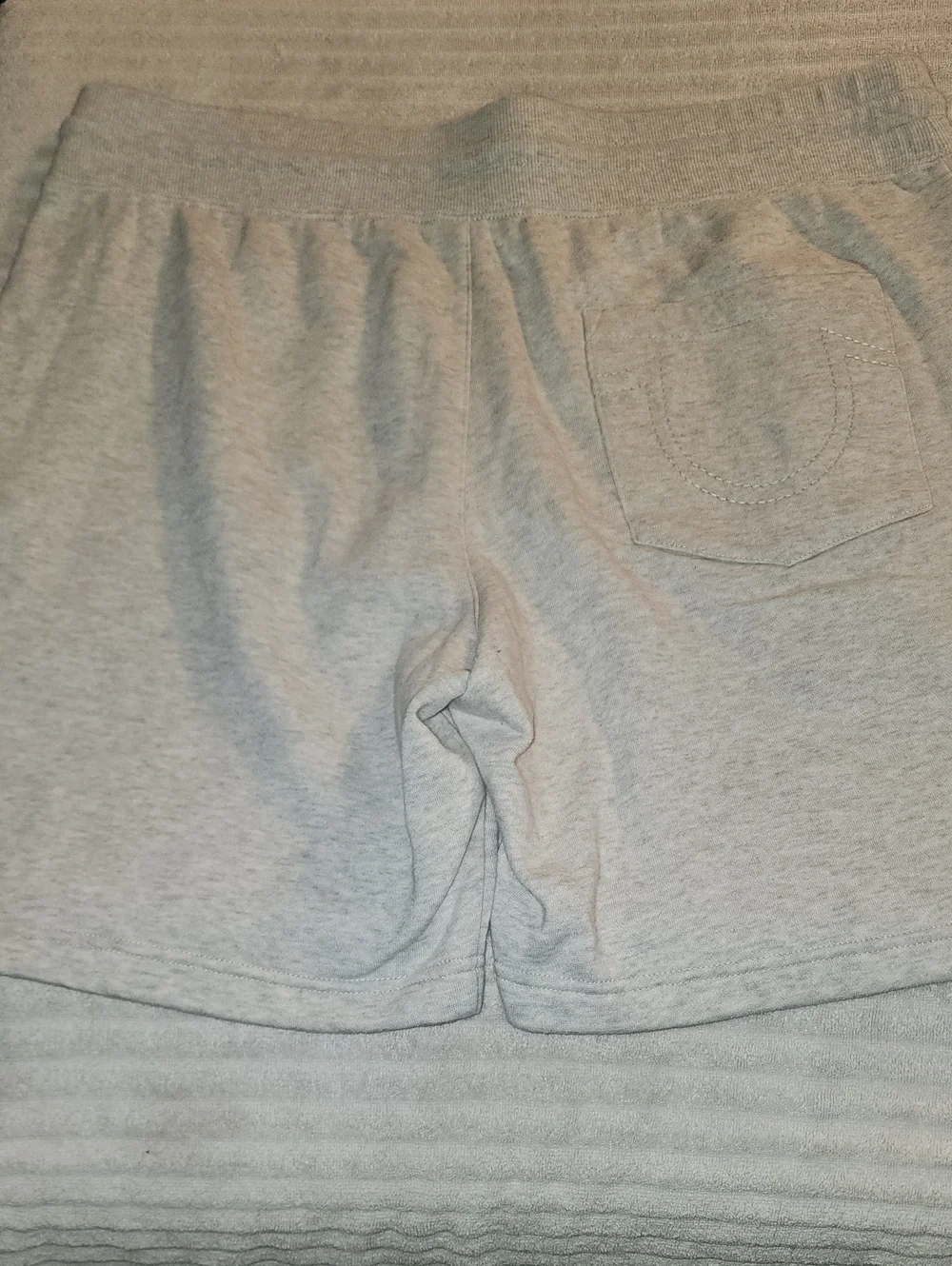 True Religion Fleece Logo Shorts